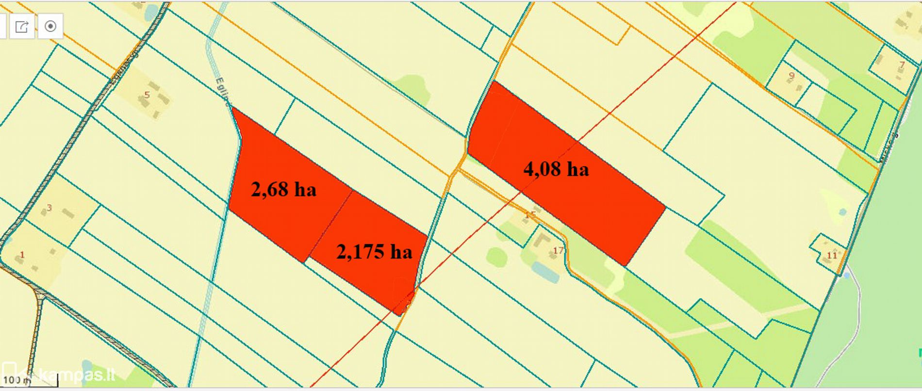 Main Image Prienų r. sav., Šiauliškiai, Eglinės g.